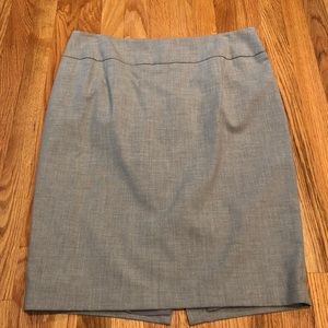Mossimo Pencil Skirt Gray Stretch 16